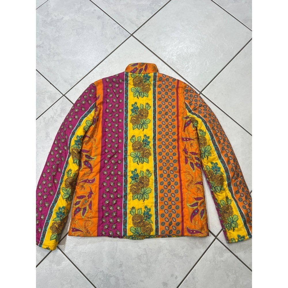 Polo Ralph Lauren - 100% Silk Women's Multicolor‎ Jacket - Medium - Picture 8 of 8